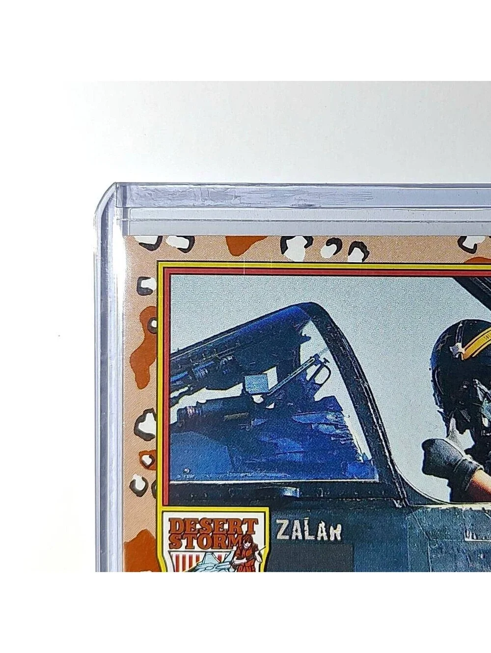 Ready in the Cockpit 1991 Topps Desert Storm #75 Card